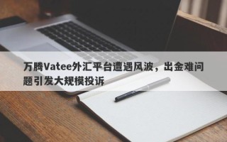 万腾Vatee外汇平台遭遇风波，出金难问题引发大规模投诉