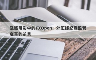 洗钱阴影中的FXOpen：外汇经纪商监管变革的前景