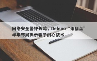 网络安全警钟长鸣，Deleno“杀猪盘”半年布局揭示骗子耐心战术