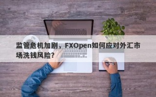 监管危机加剧，FXOpen如何应对外汇市场洗钱风险？