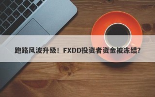 跑路风波升级！FXDD投资者资金被冻结？