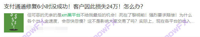 Plateforme noire XM Déduire le profit des investisseurs?La plate-forme auto-développée évite la supervision et est divisée en plaintes de haute qualité?Jiang doit être ancienne!-第2张图片-要懂汇