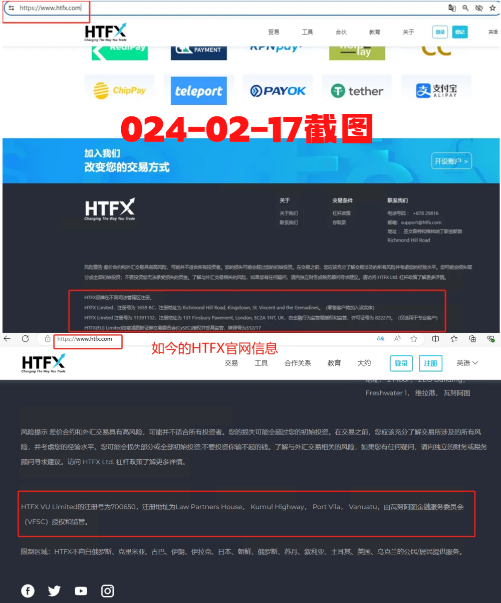 HTFX trading company is doubtful, the company's information changes, and the San Weison special license disappears?Intersection-第4张图片-要懂汇