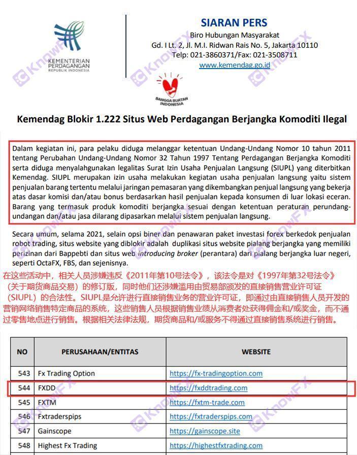 Ang mga lisensya sa pang -aabuso sa FXDD ay binawi!Ang ahensya ng regulasyon na "Kataas -taasang Blacklist"!Ang mga lumang broker ay hindi regulasyon at nagdaraya pa rin sila ng mga namumuhunan!-第10张图片-要懂汇