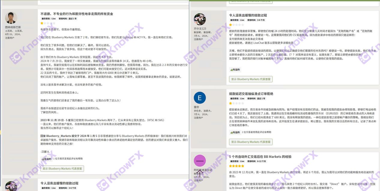 藍莓市場BBMarkets 深陷資金扣留風波，疑似與欺詐公司EightCap同根同源？投資者資金安全告急！-第19张图片-要懂汇