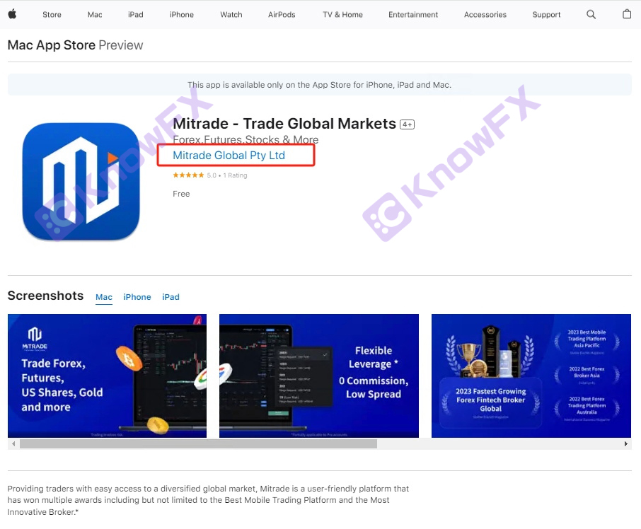 Mitrade platform has a bright score, but security is suspicious!Reveal the high market chaos and supervision black holes!Intersection-第16张图片-要懂汇