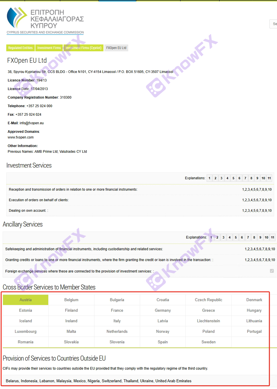 Platform FXOpen adalah kerap: Lesen kewangan dibatalkan, kes -kes pengubahan wang haram pemegang saham, pelabur perlu berhati -hati!-第19张图片-要懂汇