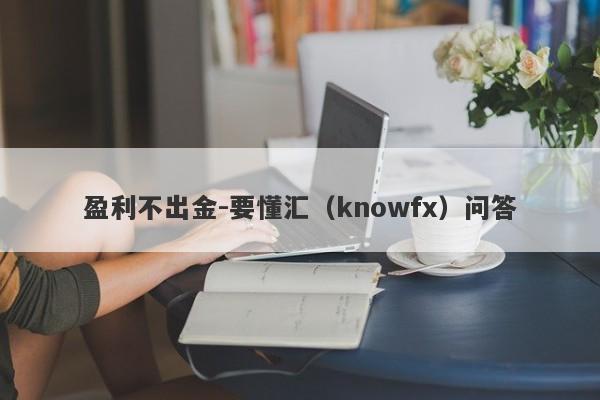 盈利不出金-要懂汇（knowfx）问答-第1张图片-要懂汇