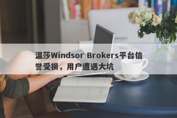 温莎Windsor Brokers平台信誉受损，用户遭遇大坑-第1张图片-要懂汇