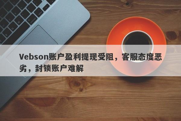 Vebson账户盈利提现受阻，客服态度恶劣，封锁账户难解-第1张图片-要懂汇