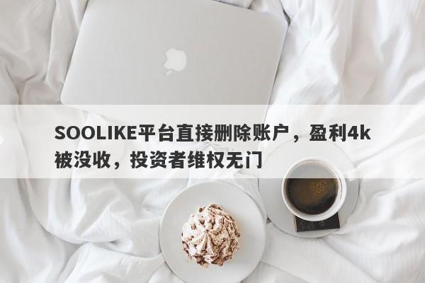 SOOLIKE平台直接删除账户，盈利4k被没收，投资者维权无门-第1张图片-要懂汇