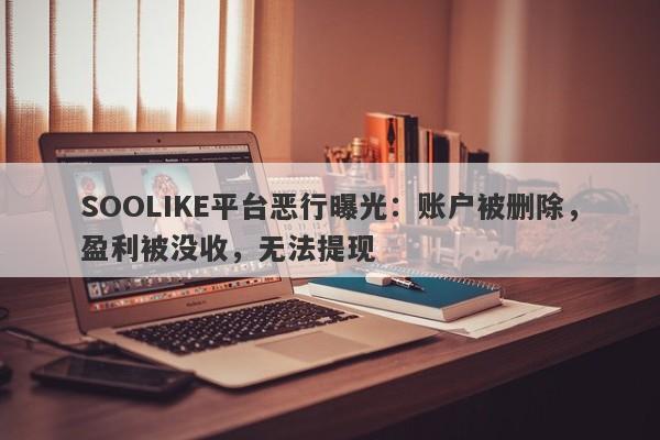 SOOLIKE平台恶行曝光：账户被删除，盈利被没收，无法提现-第1张图片-要懂汇